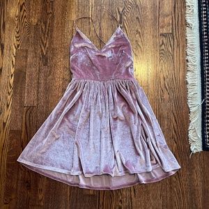 Forever 21 Velvet Mini Dress